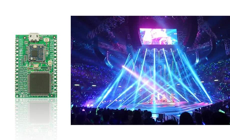 3km無線連接模塊高速wifi模塊，距離遠(yuǎn)尺寸小/集成MCU/即貼即用